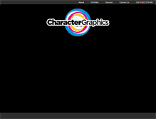 Tablet Screenshot of charactergraphics.co.uk